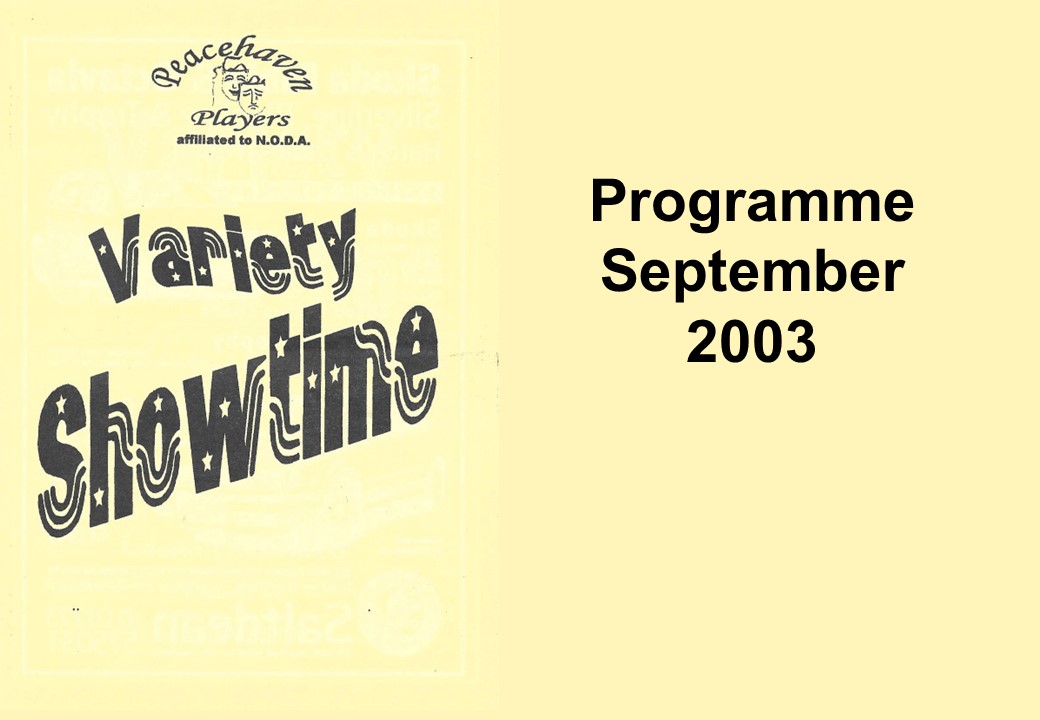 Programme:Variety Show Time 2003